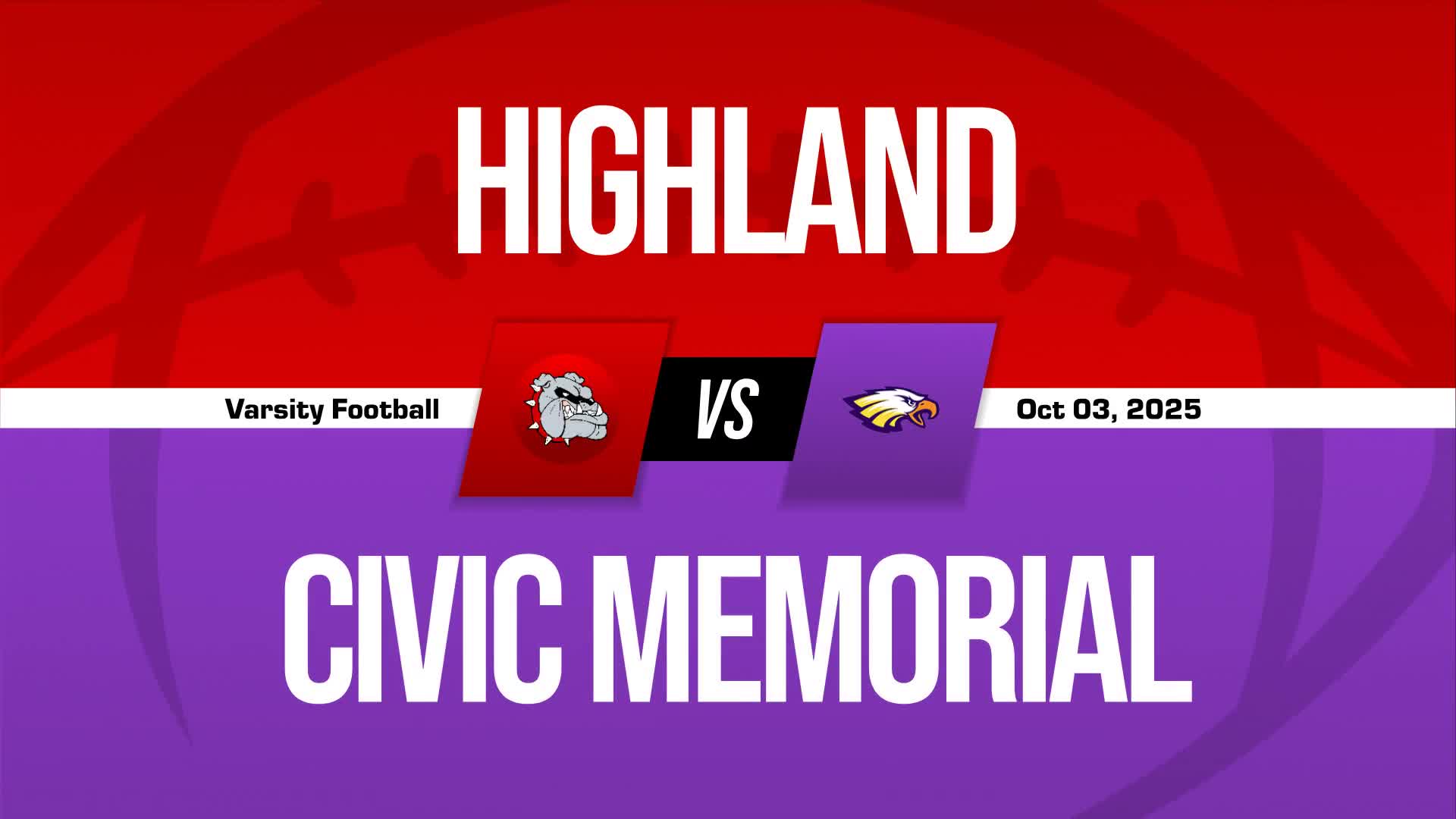 Football Recap: Luke Mccoy Leads Civic Memorial's Defense  on Friday + How To Watch