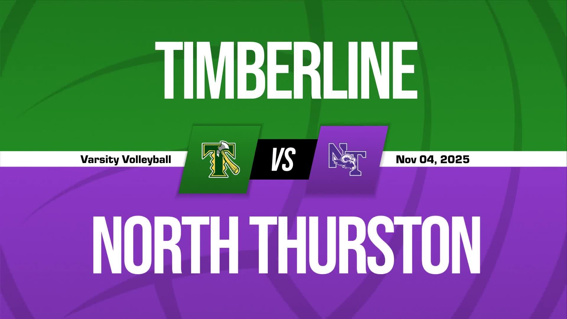 Volleyball Recap: North Thurston Beats Ferndale for Their Third 