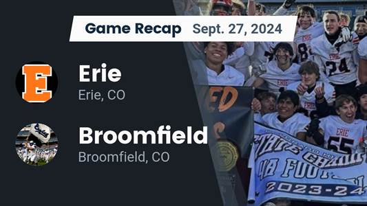 Football Recap: Broomfield Piles Up the Points Against Adams Cit