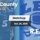 Football Game Recap: Lee vs. Page County
