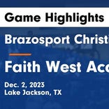 Basketball Game Recap: Brazosport Christian Eagles vs. Faith West Academy Eagles