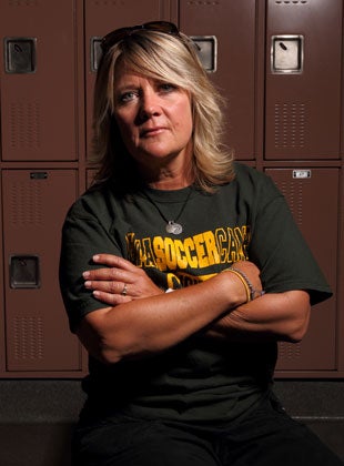 Head coach Debra LaPrath