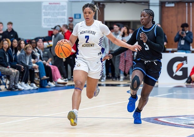 MaxPreps National Junior of the Year Saniyah Hall announced on Instagram this weekend that she's transferring to Spire Academy after spending one season at Montverde Academy. The top-rated player regardless of class returns to Ohio after playing her first two seasons at Laurel. (FILE PHOTO: Julie L. Brown)