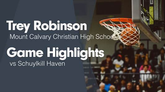 Trey Robinson Game Report: vs West Shore Christian Academy