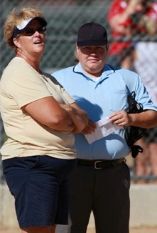 Legacy coach Dawn Gaffin and her
Lightning will be after their sixth 5A
title in a row.