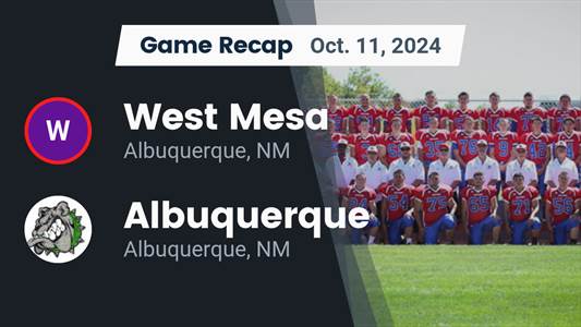 Football Recap: West Mesa Takes a Loss