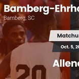 Football Game Recap: Bamberg-Ehrhardt vs. Allendale-Fairfax