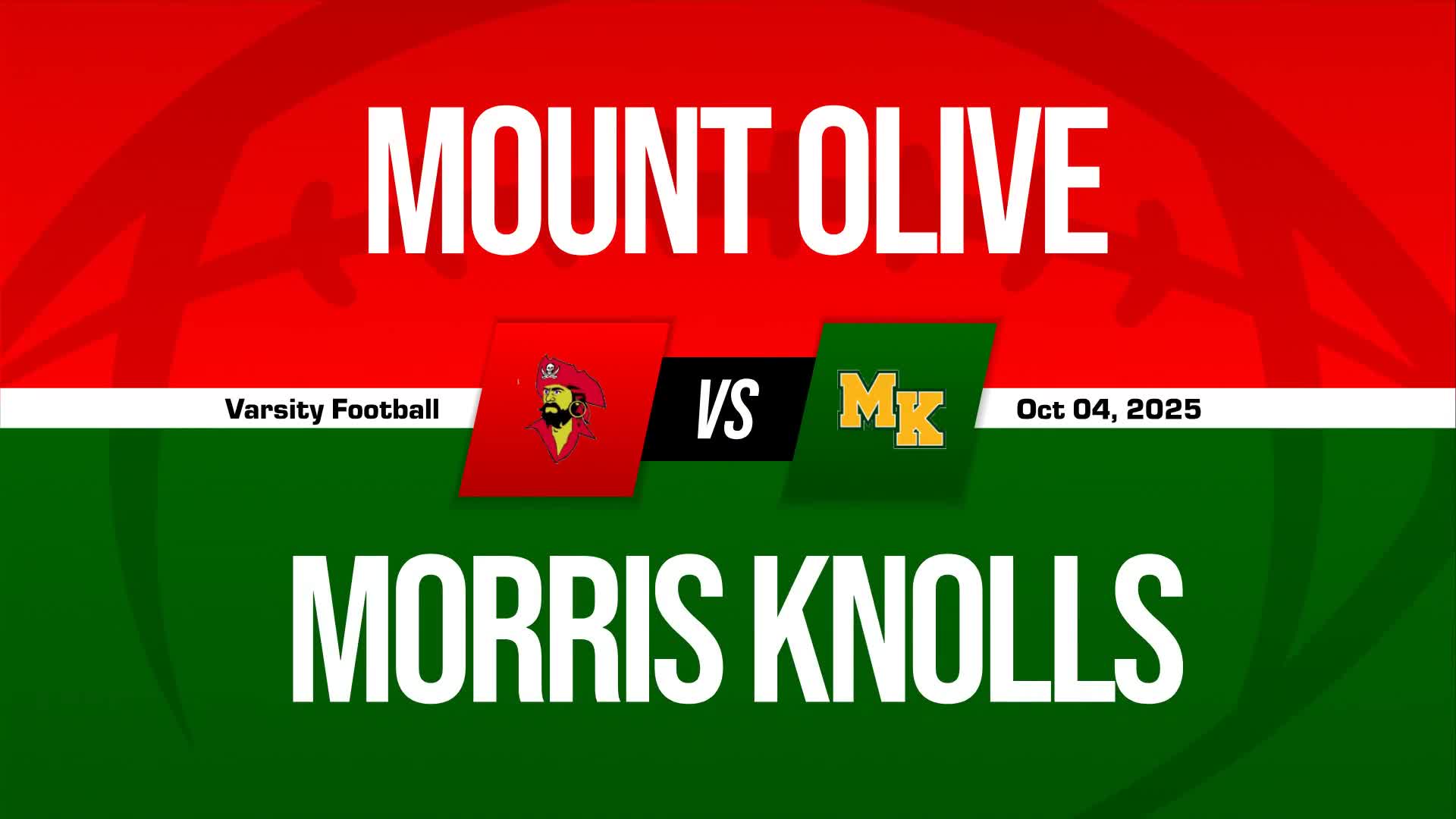 Football Recap: Mount Olive Skates Past Vernon with Ease