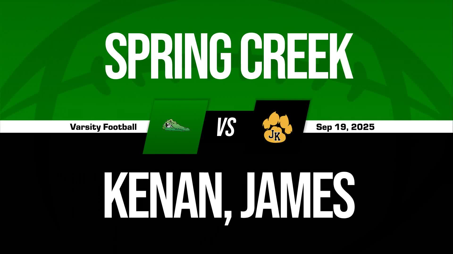 Football Recap: Spring Creek Comes Up Short + How To Watch