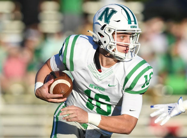 Arch Manning may have to use his legs frequently Thursday when his Newman Greenies host the Berkeley Prep Buccaneers.