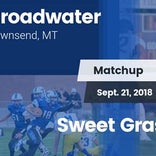 Football Game Recap: Broadwater vs. Sweet Grass County