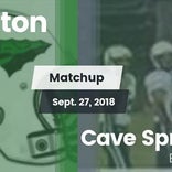 Football Game Recap: Quinton vs. Cave Springs
