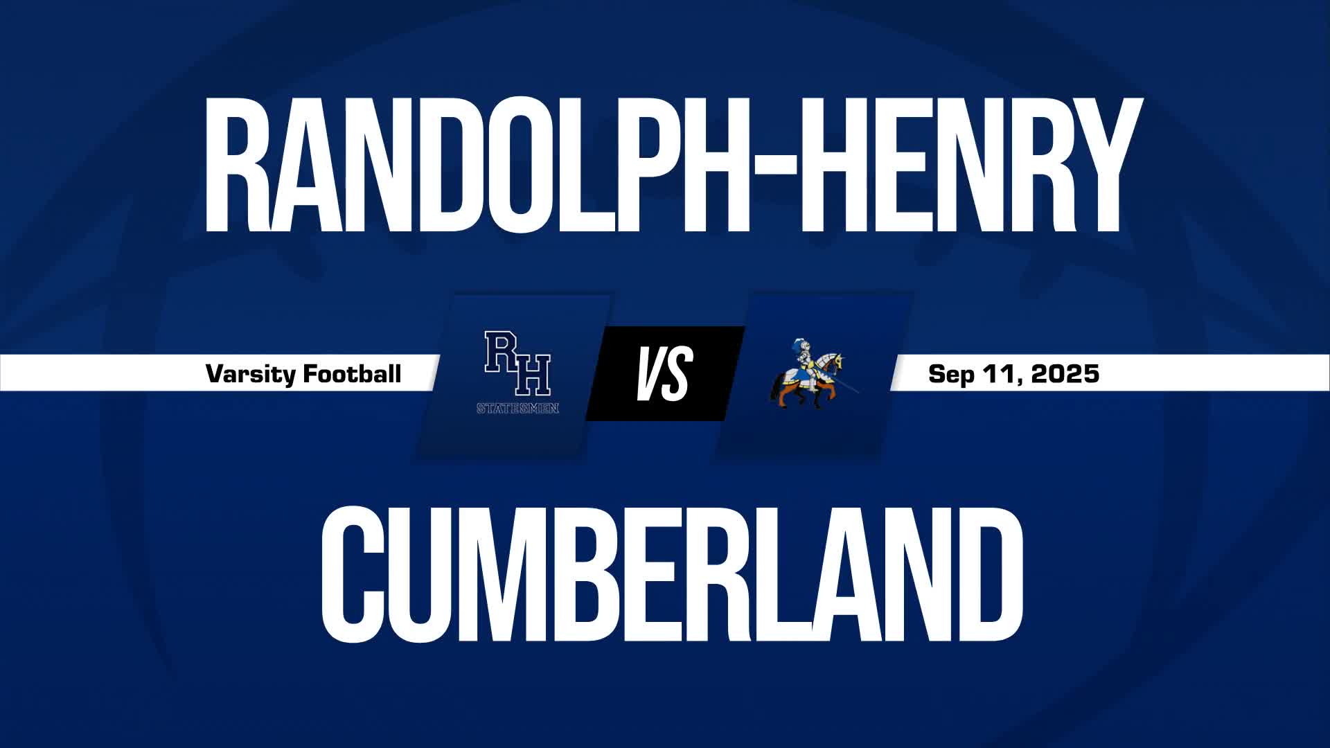 Football Recap: Cumberland Takes a Loss
