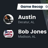 Football Game Recap: Bob Jones Patriots vs. Austin Black Bears