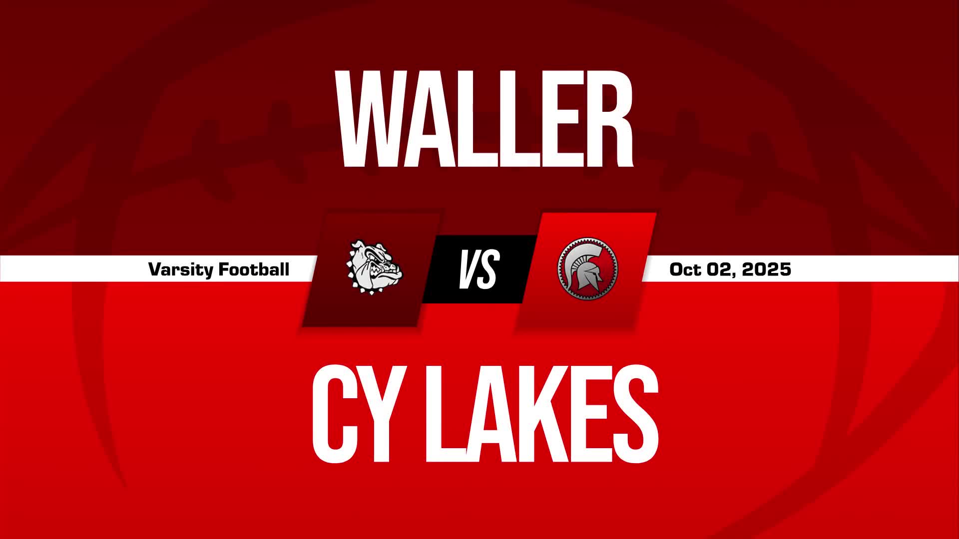 Football Game Preview: Cypress Lakes Spartans vs. Cypress Woods Wildcats + How To Watch