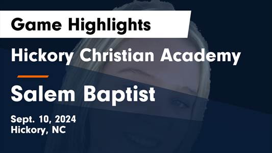 Volleyball Recap: Hickory Christian Academy Has No Trouble Again