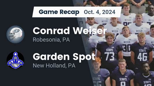 Football Game Preview: Conrad Weiser Scouts vs. Unionville Longhorns