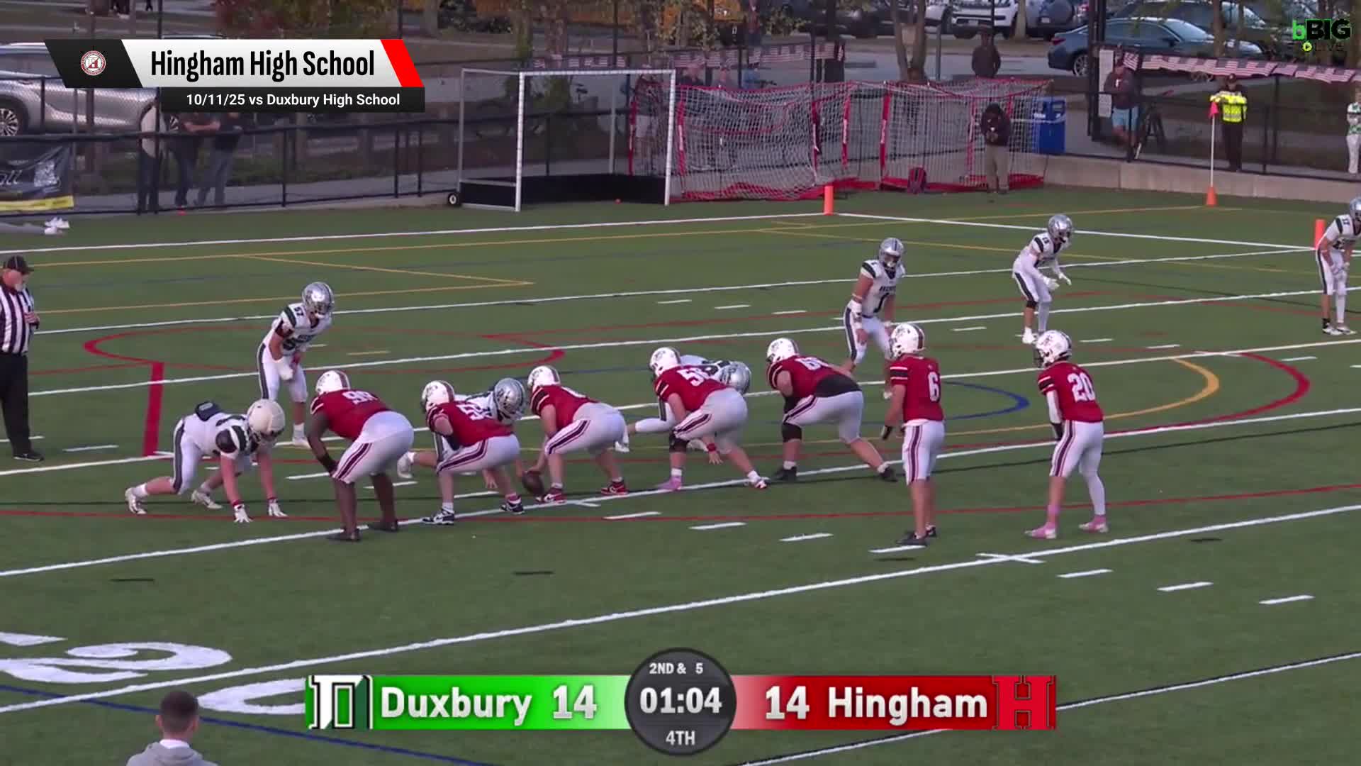 Football Recap: Hingham Takes a Loss