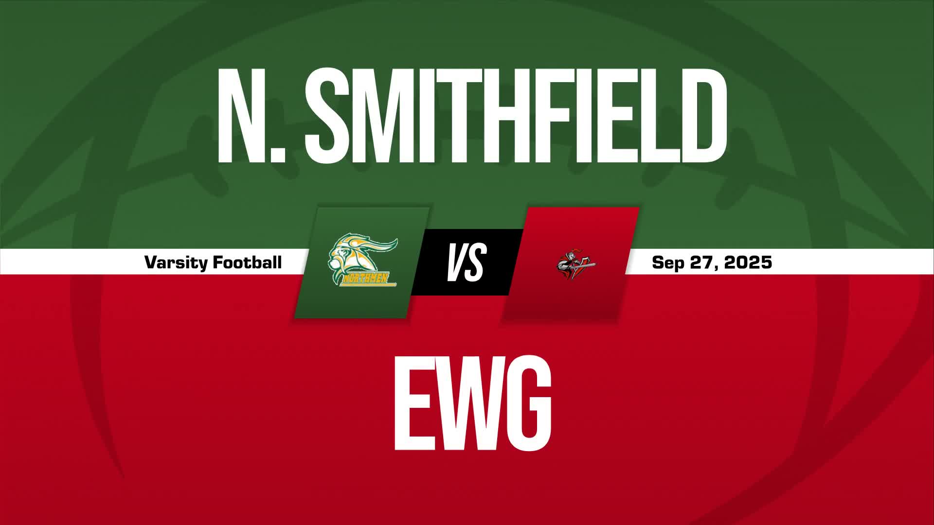 Football Recap: North Smithfield Makes It Four in a Row on the Road + How To Watch