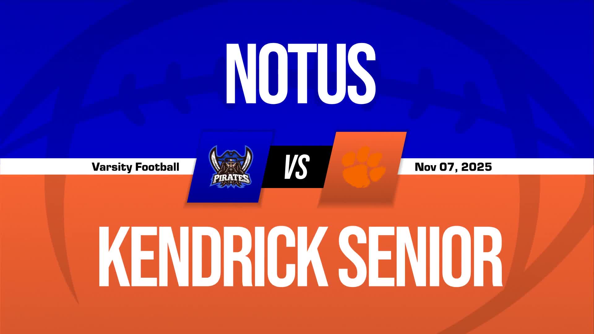 Football Game Preview: Kendrick Tigers vs. Grace Grizzlies + How To Watch