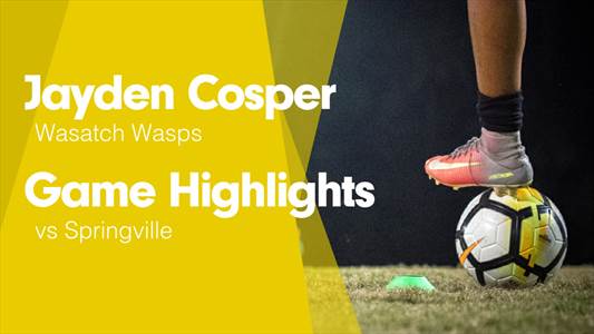 Soccer Game Preview: Wasatch vs. Springville