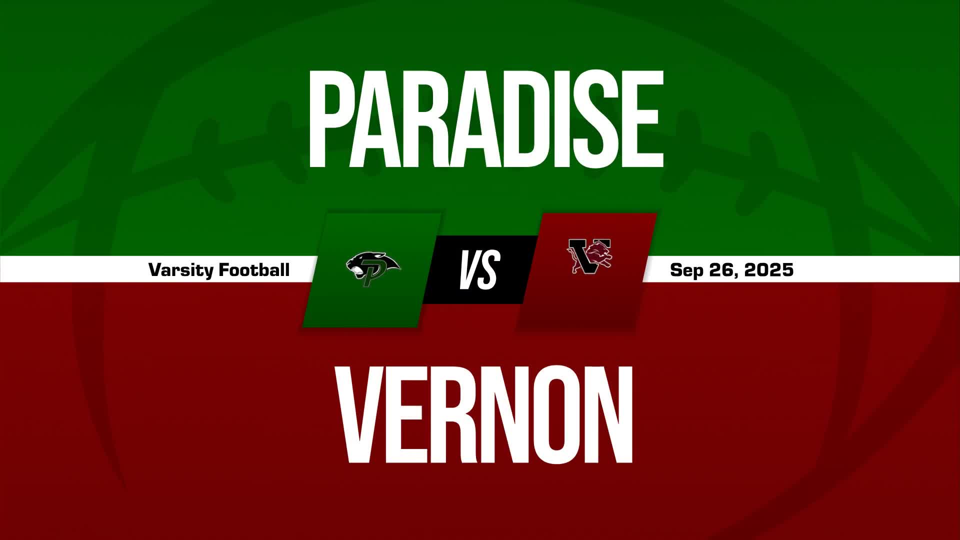 Football Game Preview: Vernon Lions vs. Ponder Lions