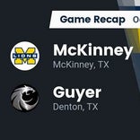 McKinney have no trouble against Guyer