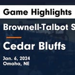 Cedar Bluffs takes loss despite strong  performances from  Mason Christensen and  Jacob Ishmiel