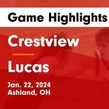 Basketball Recap: Lucas skates past Loudonville with ease