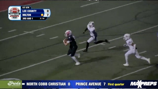 Luke Nickel Game Report: vs Lee County