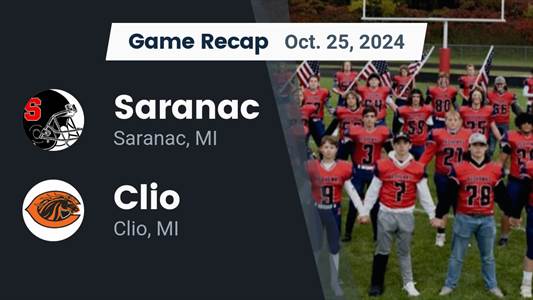 Football Recap: Saranac Comes Up Short