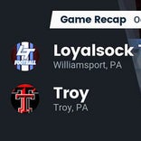 Troy piles up the points against Hughesville