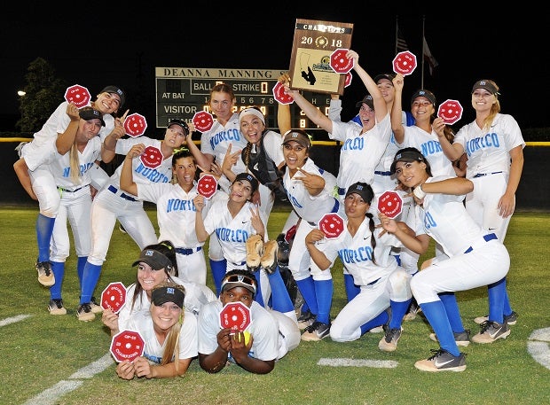 Norco won the CIF Southern Section Division I title last year and opens 2019 as the No. 1 team in the MaxPreps Top 50 softball rankings.