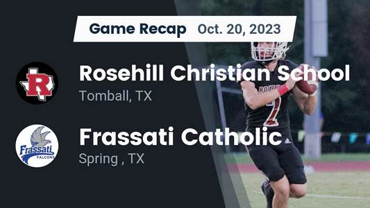 Rosehill Christian vs. Frassati Catholic