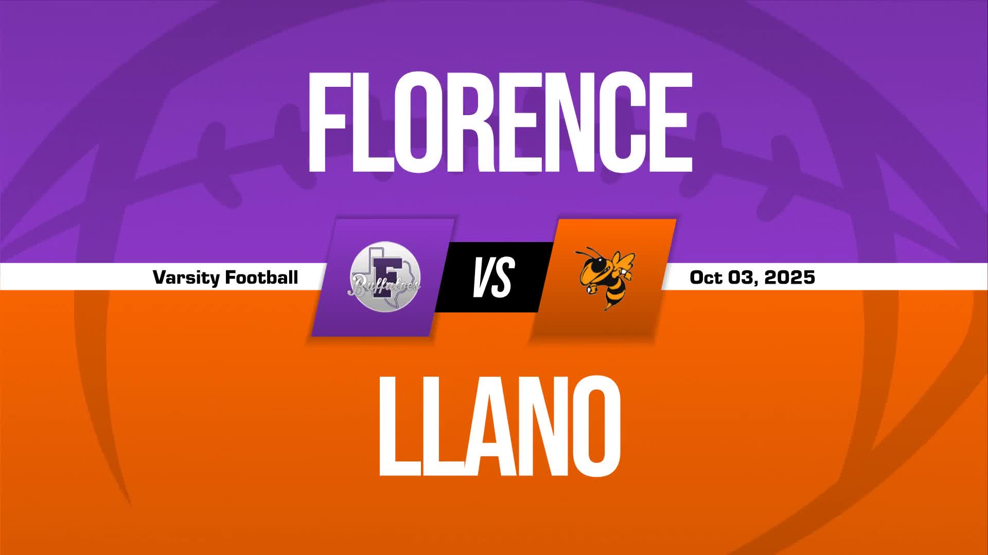 Football Game Preview: Florence Buffaloes vs. Luling Eagles + How To Watch