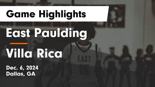 Basketball Game Preview: East Paulding Raiders vs. New Mancheste