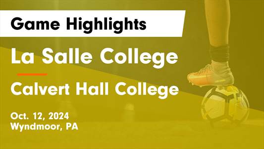 Soccer Recap: Rank Disadvantage No Problem for Calvert Hall