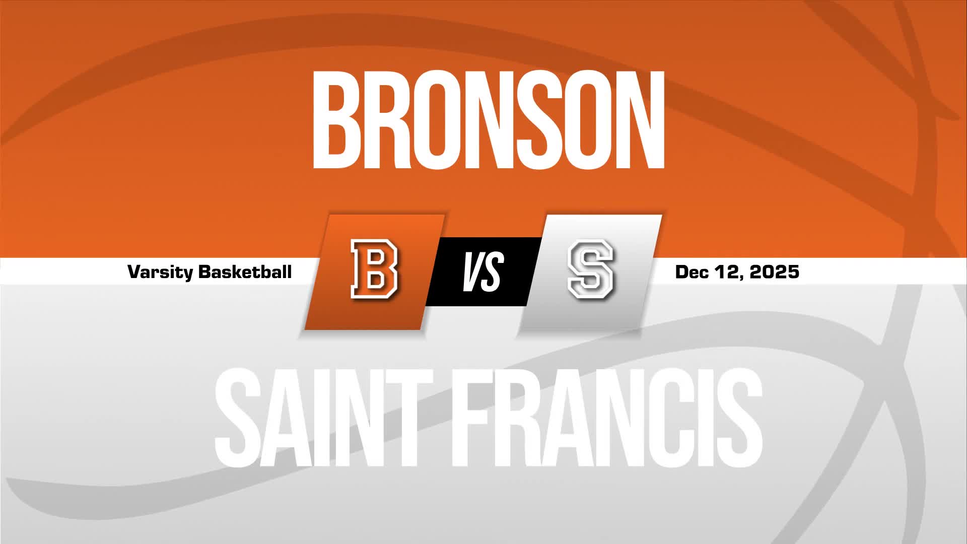 Basketball Game Preview: Bronson Eagles vs. Saint Francis Cathol