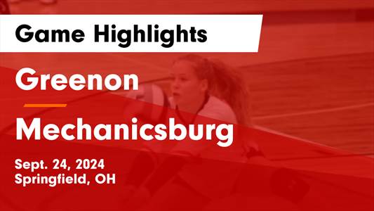 Volleyball Recap: Greenon's Win Ends Four-Game Losing Streak at 