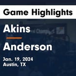 Basketball Game Recap: Akins Eagles vs. Austin Maroons