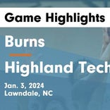 Highland Tech takes loss despite strong  performances from  Elijah Whitted and  Elijah Sherrill
