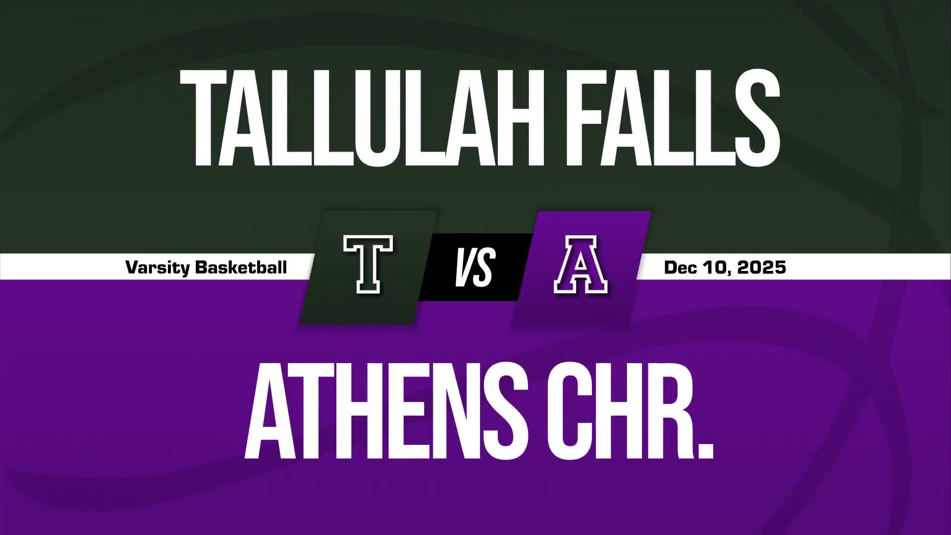 Basketball Recap: Athens Christian Takes a Loss