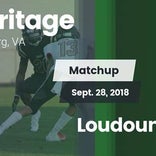 Football Game Recap: Heritage vs. Loudoun Valley