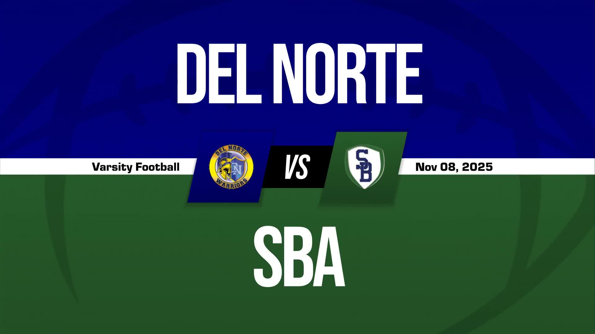 Alex Carter Game Report: vs Del Norte