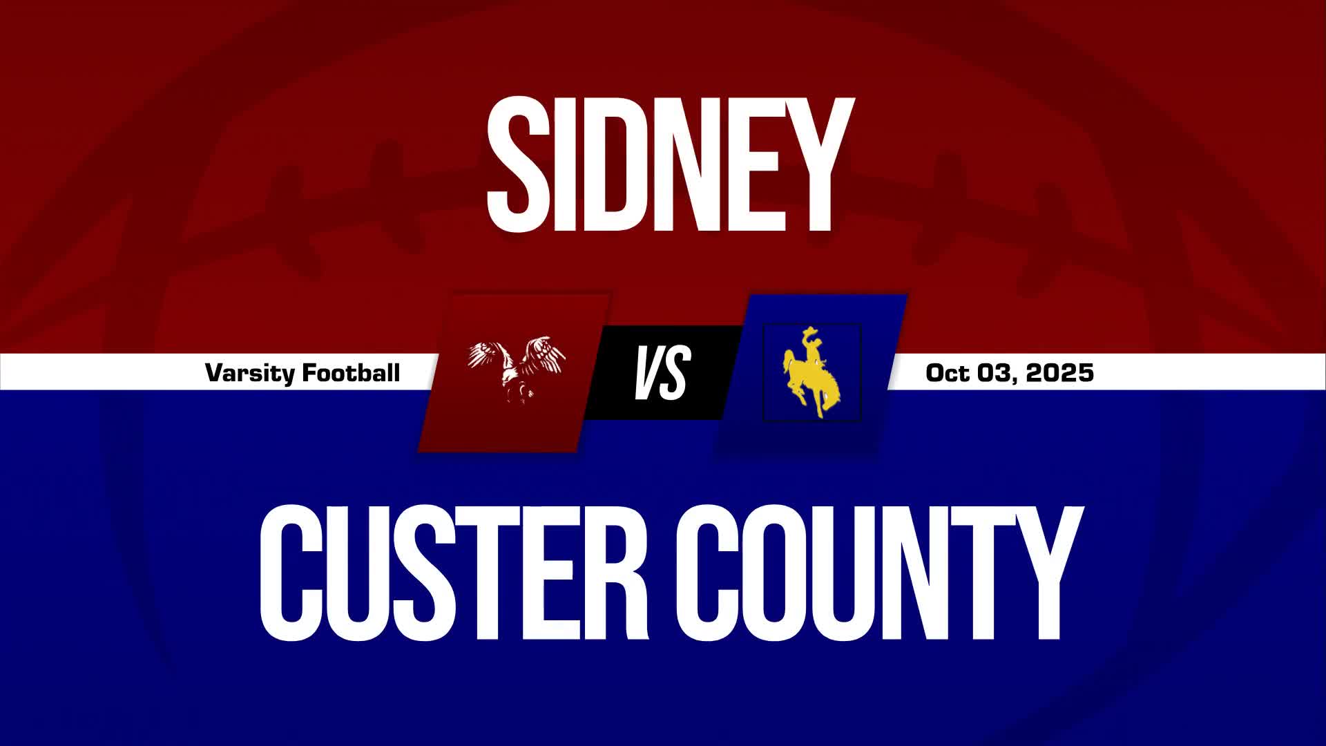 Football Game Preview: Sidney Eagles vs. Billings Central Catholic Rams + How To Watch