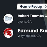 Football Game Recap: Augusta Prep Day Cavaliers vs. Edmund Burke Academy Spartans