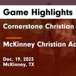 Cornerstone Christian Academy piles up the points against North Dallas Adventist Academy