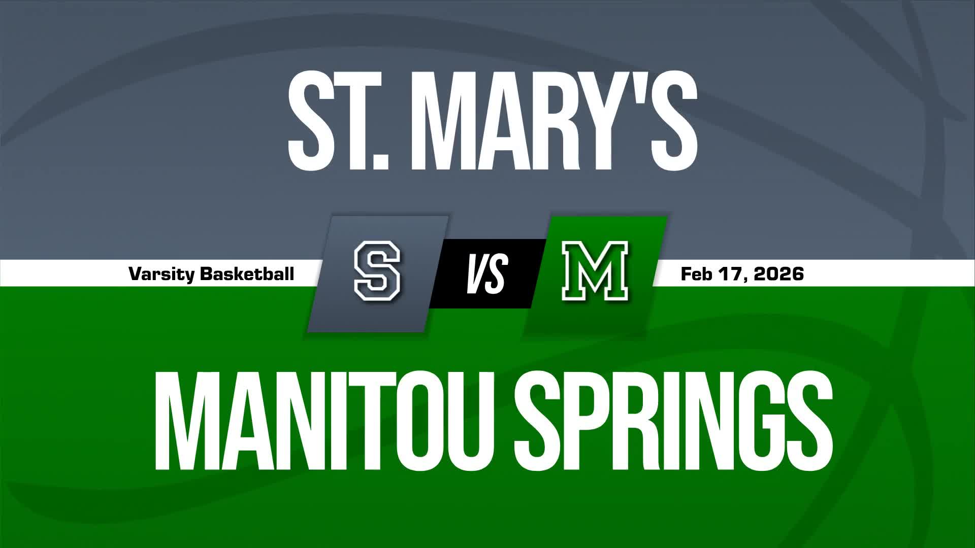 Basketball Recap: Manitou Springs Snaps Seven-Game Streak of Win