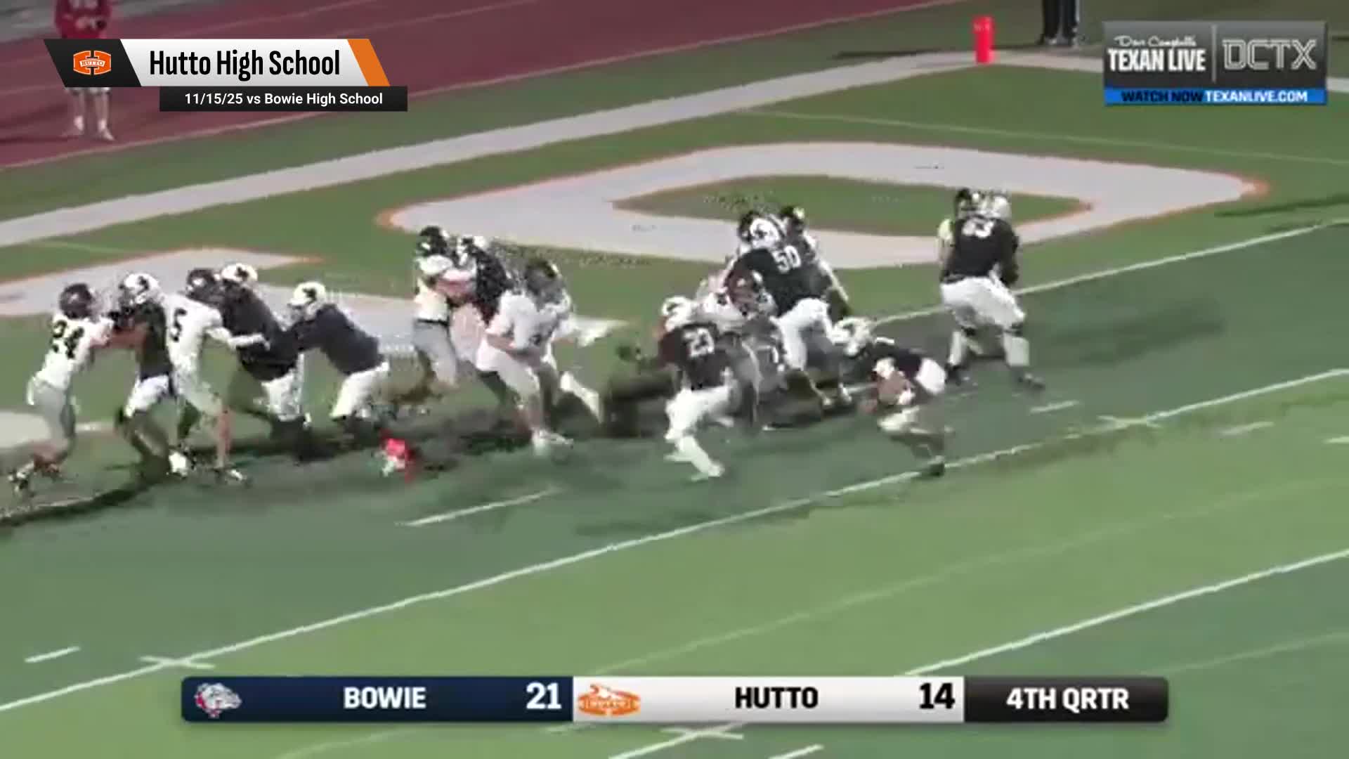 Football Recap: Keilan Chavies' Big Game Can't Quite Lead Hutto over Johnson + How To Watch