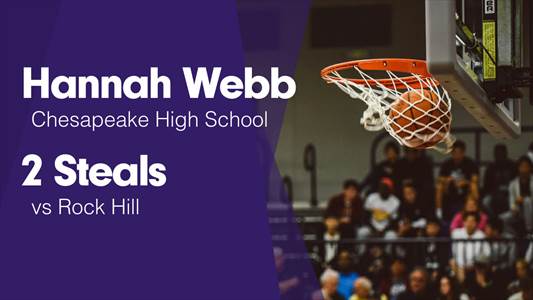 HANNAH WEBB Game Report: vs Oak Hill